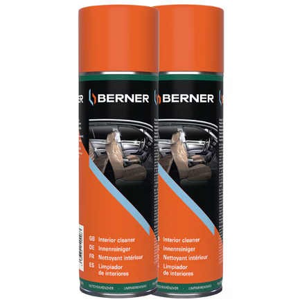 (2x) Original Berner Innenreiniger Active 500ml Schaumreiniger Kunststoffreiniger, 500ml Dosen